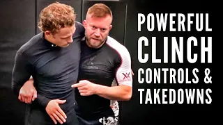 Powerful Clinch Control & Takedown Options | Far Side 2-On-1