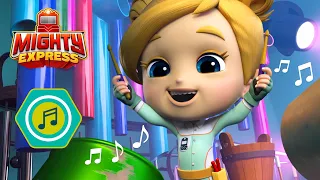 Happy and You Know it & More Kids Songs | Mighty Express Song Compilation | Nursery Rhymes for Kids