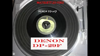 DENON DP-29F Review. Проигрыватель винила