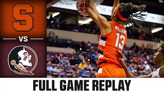 Syracuse vs. Florida State Full Game Replay | 2022-23 ACC Men’s Basketball