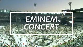Eminem Concert | Ground Preparation Timelapse