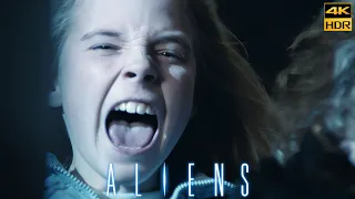 Aliens (1986) Colony Scene Movie Clip - 4K UHD HDR New Version