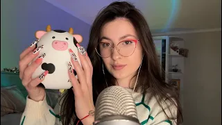 Asmr 100 triggers in 10 minutes for sleep and relax 😴 NO TALKING