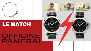 Le Match des Panerai: Radiomir VS Luminor