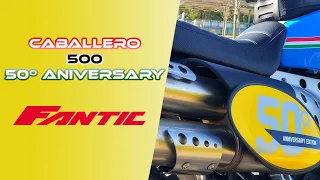 Fantic Caballero 500 50º aniversary ★ Review & TestRide ★ ENGLISH