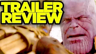 AVENGERS INFINITY WAR - New Trailer REVIEW!