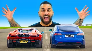 Revuelto Vs Tesla Plaid | @carwow  Reaction