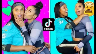 Recreating VIRAL COUPLE TikToks With My BFF (Challenge)