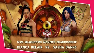 Sasha Banks v Bianca Belair! - WWE 2K20 Wrestlemania 37 Smackdown Woman's Championship Match