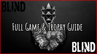 Blind VR - Full Game & Trophy Guide. PS4