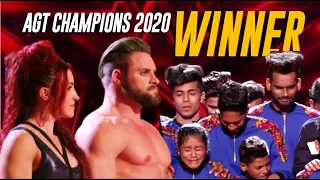 ...AND THE WINNER OF @AGT Champions 2020 is....