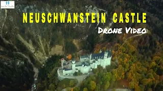 Neuschwanstein Castle 4K Drone Video | Most Beautiful Castle in the World  | Germany Travel Vlogs