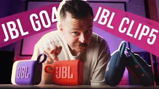 ОГЛЯД JBL CLIP 5 & JBL GO 4 та ПОРІВНЯННЯ З МИНУЛИМИ JBL CLIP 4 та JBL GO 3.