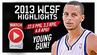 Throwback: Stephen Curry WCSF Offense Highlights VS Spurs 2013 Playoffs - EVERY GAME!