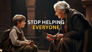 STOP HELPING EVERYONE - Ancient Teachings in English