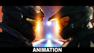 Master Chief VS Noble 6 | Animation
