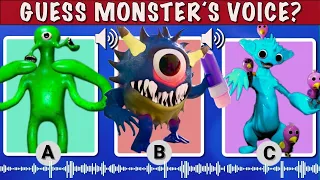 Guess the MONSTER'S VOICE #12 GARTEN OF BANBAN 4  SMILEY MILEY, TOXIC GAZER, BOATSWAIN JAX