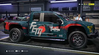 Need For Speed Heat - 2017 Ford F-150 Raptor LE - Car Show Speed Jump Crash Test . 1440p 60fps.