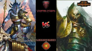 Out For The Count - Vampire Counts vs Lizardmen - Total War Warhammer 2