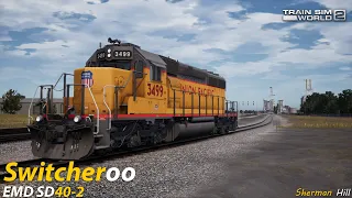 Switcheroo : Sherman Hill : Train Sim World 2 1080p60fps