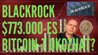 Kripto Hírek I BlackRock Belépése $773.000-re Viheti a Bitcoint I Altcoin Szezon Van:) I Rally Jön?