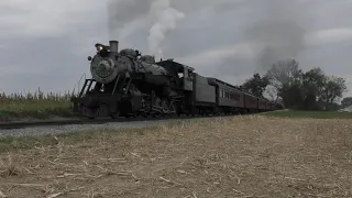 Strasburg 90 blasting whistle at person too close to tracks