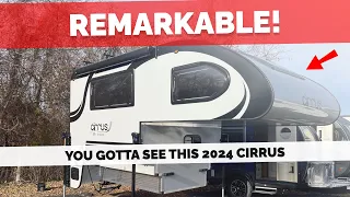 Revolutionizing Adventure: Explore the All-New 2024 nuCamp Cirrus 820 Truck Camper Thrills!