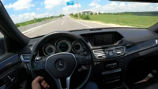 2015 Mercedes-Benz E250CDI (204hp) W212 facelift [2.2CDI] 4Matic G-Tronic/ POV test drive #6