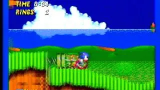 Sega Genesis Sonic the Hedgehog 2 Game (Intro)