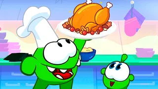 Om Nom Stories 💚 Thanksgiving Dinner 💚 Cartoon for kids Kedoo ToonsTV