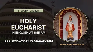 Daily Live Holy Eucharist | Daily Mass at 6:15 am Wed 24th Jan 2024, St. Joseph Church, Mira Road