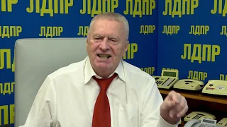 Владимир Жириновский поздравляет сторонников и членов ЛДПР с юбилеем