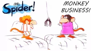 Spider! Episode 4 | Monkey Business | SPIDER IN THE BATH