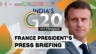 G20 Summit 2023 LIVE: France President Emmanuel Macron Briefs the Media After G20 Summit