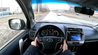 2018 Toyota Land Cruiser Prado POV TEST DRIVE