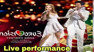 Turkish award show live performance between Burak Ozcivit and neslihan atagul | Celebrities Gossips