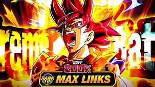 GREAT EZA!! LEVEL 10 LINKS 100% EZA LR SUPER SAIYAN GOD GOKU! (DBZ: Dokkan Battle)