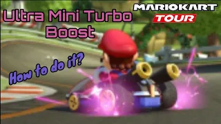 How to do the ULTRA MINI TURBO BOOSTS (that actually works) in Mario Kart Tour