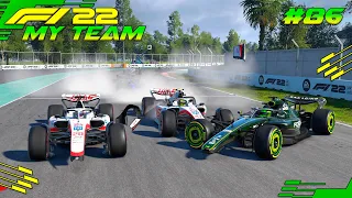 ACIDENTE IMPRESSIONANTE NO GP DO MÉXICO - F1 22 MY TEAM #86