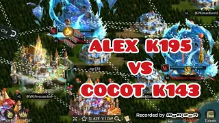 EPIC KVK BATTLE | ALEX K195 VS COCOT K143 | KING OF AVALON | EAGLE GAMING KOA