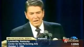 Ronald Reagan: "Social Security has nothing to do with the deficit."