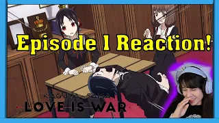 Kaguya-Sama: LOVE IS WAR Season 3 Episode 1 REACTION! ULTRA ROMANTIC! 😍🤣