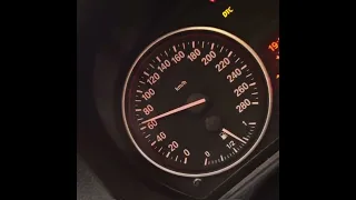 BMW 335i stage3 n54 0-280km/h acceleration