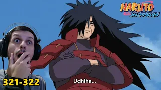 O VERDADEIRO MADARA UCHIHA ?! | Primeira Vez Assistindo Naruto Shippuden (Episódios 321 e 322)