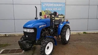 Синий трактор Jinma JMT 3244HL ~ Агромеханика