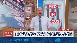 Jim Cramer discusses the lasting market impact of Fed chief Powell's Jackson Hole speech