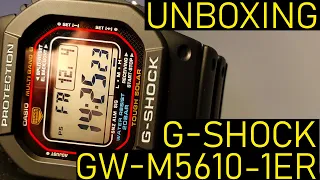 The best G-SHOCK? Unboxing G-SHOCK GW-M5610-1ER.