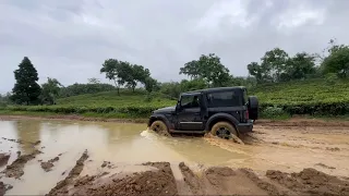 Thar 4x4 se kiya offroad | Muddy road