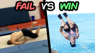 Funny Wins VS Fail Compilation (Parkour, Trampoline)