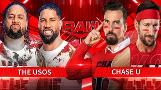 WWE2K24 | The Usos vs. Chase University | Tag Team Match